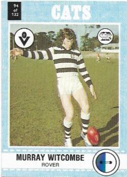 1977 Scanlens (94) Murray Witcombe Geelong