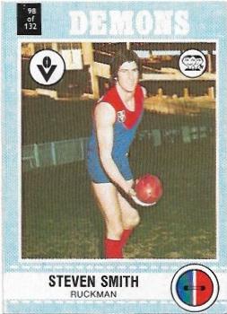 1977 Scanlens (98) Steven Smith Melbourne