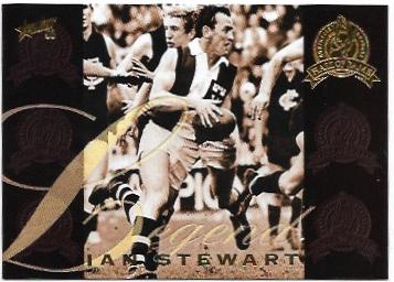 1997 Select Hall Of Fame Legend (LGD1) Ian STEWART St. Kilda / Richmond