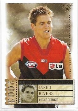 2003 Select XL Rookie Expectation (RE10) Jared Rivers Melbourne 098/282