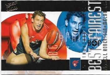 2004 Select Ovation Best & Fairest (BF15) Russell Robertson Melbourne