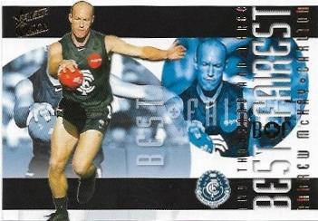 2004 Select Ovation Best & Fairest (BF17) Andrew McKay Carlton