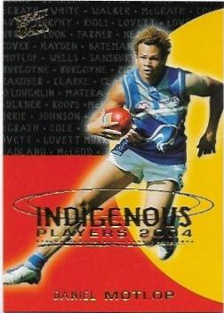 2004 Select Ovation Indigenous Players (IP25) Daniel Motlop