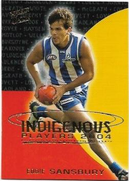 2004 Select Ovation Indigenous Players (IP27) Eddie Sansbury