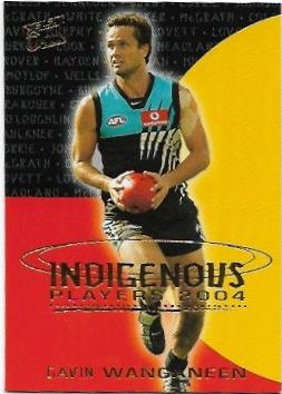 2004 Select Ovation Indigenous Players (IP33) Gavin Wanganeen