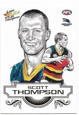 2008 Select Champions Sketch (SK2) Scott Thompson Adelaide