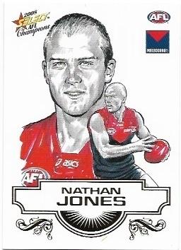 2008 Select Champions Sketch (SK19) Nathan Jones Melbourne