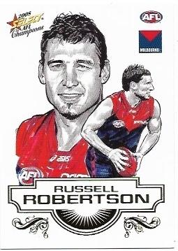 2008 Select Champions Sketch (SK20) Russell Robertson Melbourne