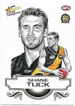 2008 Select Champions Sketch (SK24) Shane Tuck Richmond