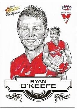 2008 Select Champions Sketch (SK28) Ryan O’Keefe Sydney