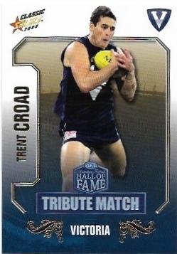 2008 Select Classic Hall Of Fame Tribute Match (TM6) Trent Croad Victoria