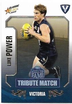 2008 Select Classic Hall Of Fame Tribute Match (TM20) Luke Power Victoria