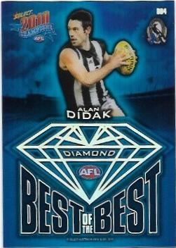 2010 Select Champions Best Of The Best Diamond Gem (BB4) Alan Didak Collingwood