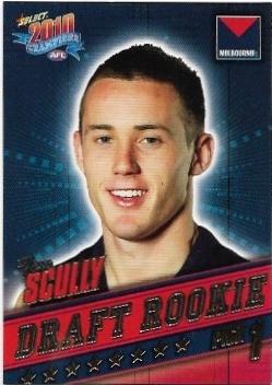 2010 Select Champions Draft Rookie (DR1) Tom Scully Melbourne
