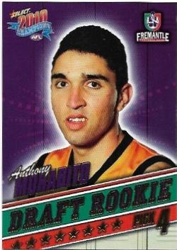 2010 Select Champions Draft Rookie (DR4) Anthony Morabito Fremantle