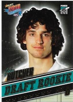 2010 Select Champions Draft Rookie (DR8) John Buthcer Port Adelaide