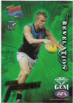 2010 Select Champions Revelation Gem (RG22) Jason Davenport Port Adelaide