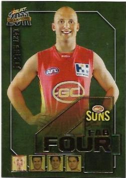 2011 Select Champions Fab Four Gold (FFG29) Gary Ablett Gold Coast