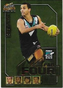 2011 Select Champions Fab Four Gold (FFG45) Danyle Pearce Port AdelaIde