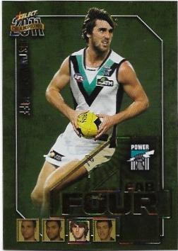 2011 Select Champions Fab Four Gold (FFG47) Justin Westhoff Port AdelaIde