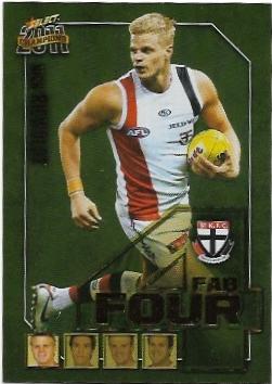 2011 Select Champions Fab Four Gold (FFG53) Nick Riewoldt St. Kilda