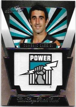 2012 Select Eternity Club Logo Patch (CP13) Domenic Cassisi Port Adelaide #375