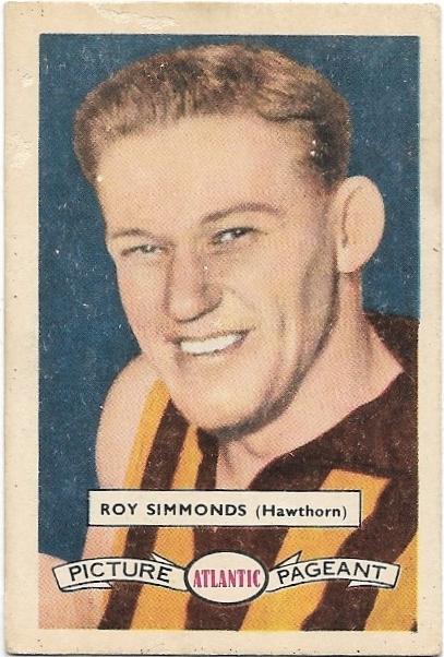 1958 Atlantic Picture Pageant (12) Roy Simmonds Hawthorn