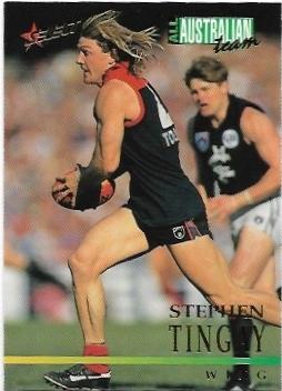 1995 Select All Australian (AA9) Stephen Tingay Melbourne