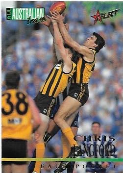 1995 Select All Australian (AA15) Chris Langford Hawthorn