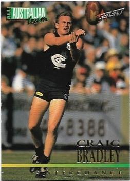 1995 Select All Australian (AA21) Craig Bradley Carlton