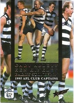 1995 Select Club Captain (CC9) Ablett / Hinkley / Stoneham Geelong