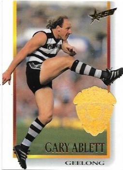 1995 Select Series 1 Medal Card (MC1) Gary Ablett Geelong