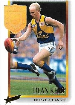 1995 Select Series 1 Medal Card (MC3) Dean Kemp West Coast