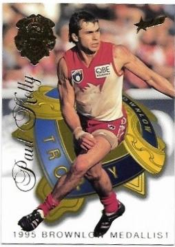 1996 Select Medal Card (MC1) Paul Kelly Sydney