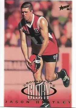 1998 Select Signature Series Bound For Glory (BG6) Jason Heatley St. Kilda