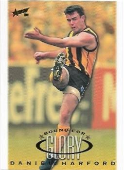 1998 Select Signature Series Bound For Glory (BG9) Daniel Harford Hawthorn