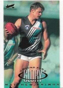 1998 Select Signature Series Bound For Glory (BG10) Matthew Primus Port Adelaide