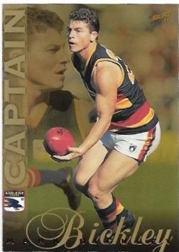 1998 Select Signature Series Club Captain (CC1) Mark Bickley Adelaide