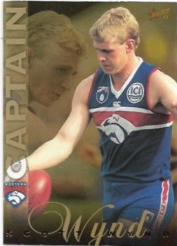 1998 Select Signature Series Club Captain (CC3) Scott Wynd Western Bulldogs
