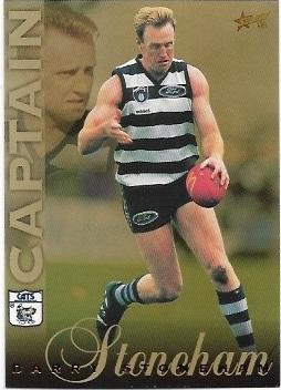 1998 Select Signature Series Club Captain (CC5) Barry Stoneham Geelong