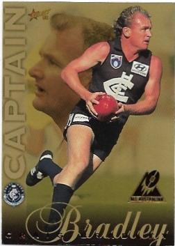 1998 Select Signature Series Club Captain (CC11) Craig Bradley Carlton