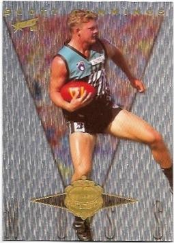 1998 Select Medal Card (MC5) Scott Cummings Port Adelaide