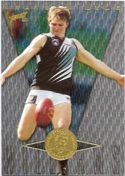 1998 Select Medal Card (MC7) Brayden Lyle Port Adelaide