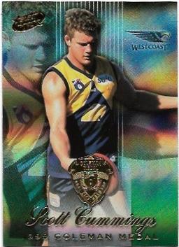 2000 Select Medal Card (MC2) Scott Cummings West Coast