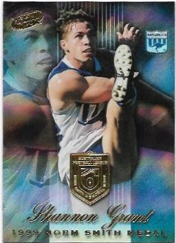 2000 Select Medal Card (MC3) Shannon Grant North Melbourne