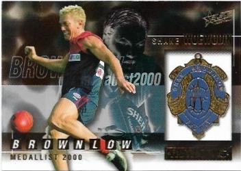 2001 Select Medal Card (MC1) Shane Woewodin Melbourne