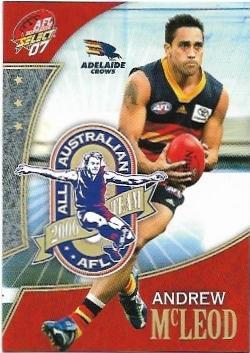 2007 Select Supreme All Australian (AA6) Andrew McLeod Adelaide