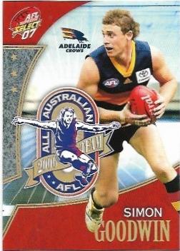 2007 Select Supreme All Australian (AA7) Simon Goodwin Adelaide