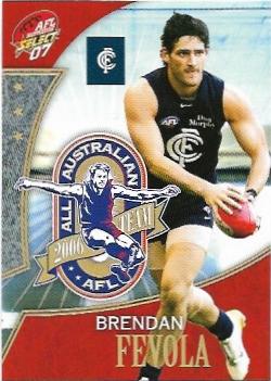 2007 Select Supreme All Australian (AA14) Brendan Fevola Carlton