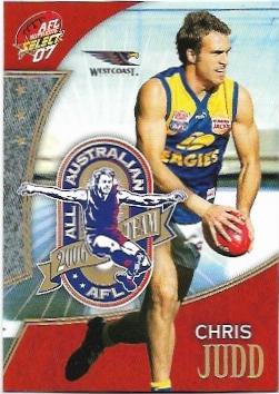 2007 Select Supreme All Australian (AA17) Chris Judd West Coast